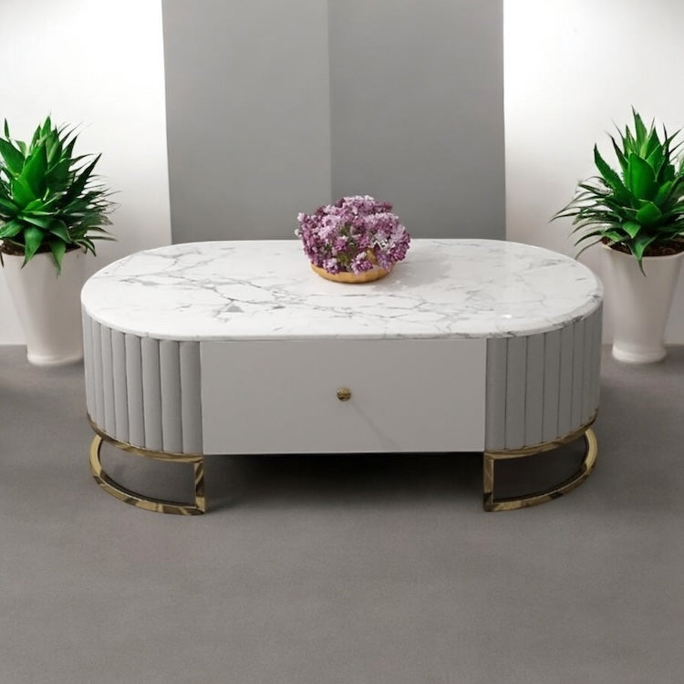 Luxury Center Table & Tv Table Set -1121-1204