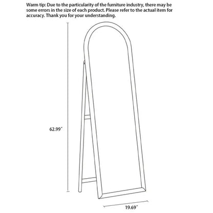 Round Standing Mirror