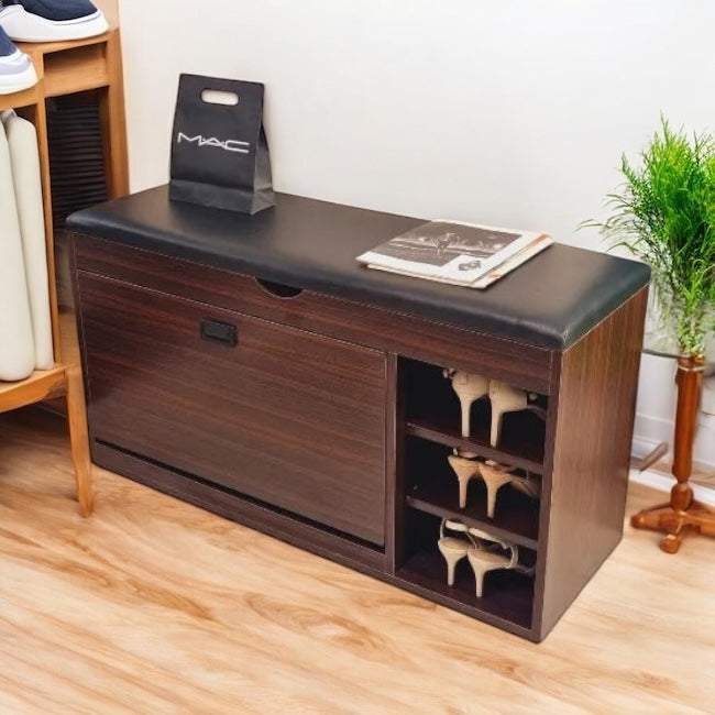 Blanche Flip Drawer Shoe Rack with Storage – Treetrends