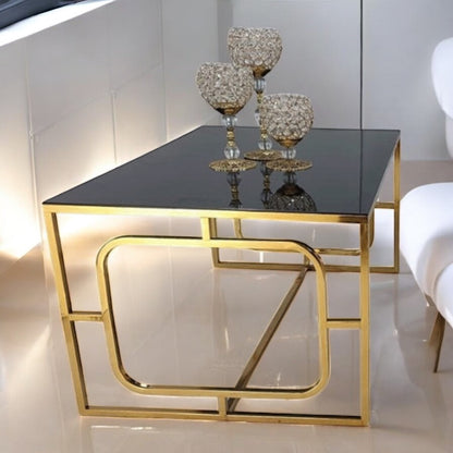 Metal Square Center Table With Nesting Tables – Set Of 4