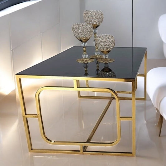 Metal Square Center Table With Nesting Tables – Set Of 4