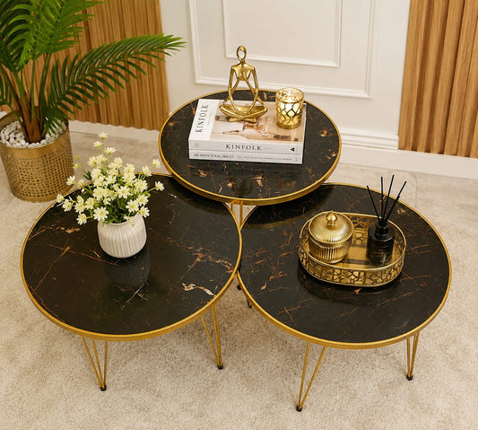 3 set Nesting Table Circular table 1703