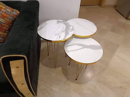 3 set Nesting Table Circular table 1703