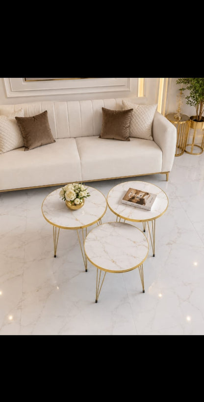 Nesting table coffee table