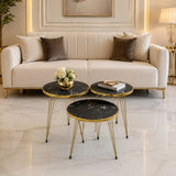 Nesting table coffee table